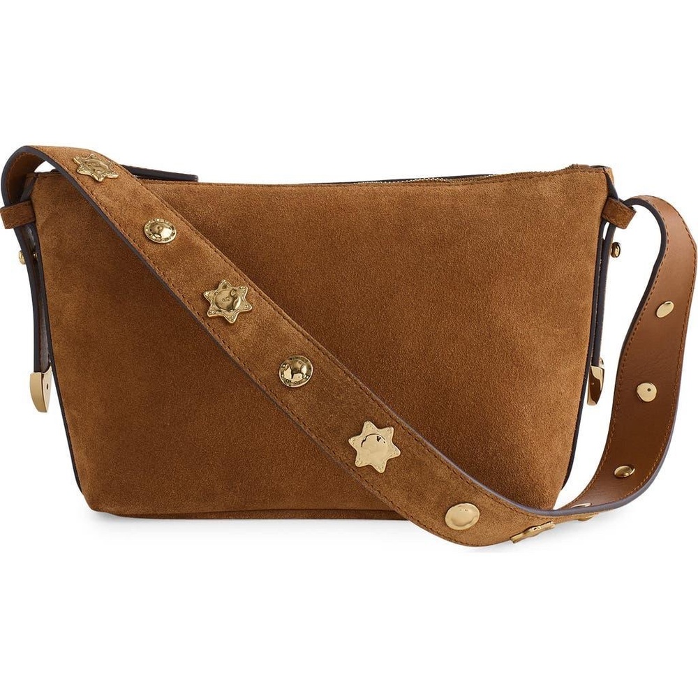 NWT Madewell - The Sun Medallion Suede Shoulder Bag